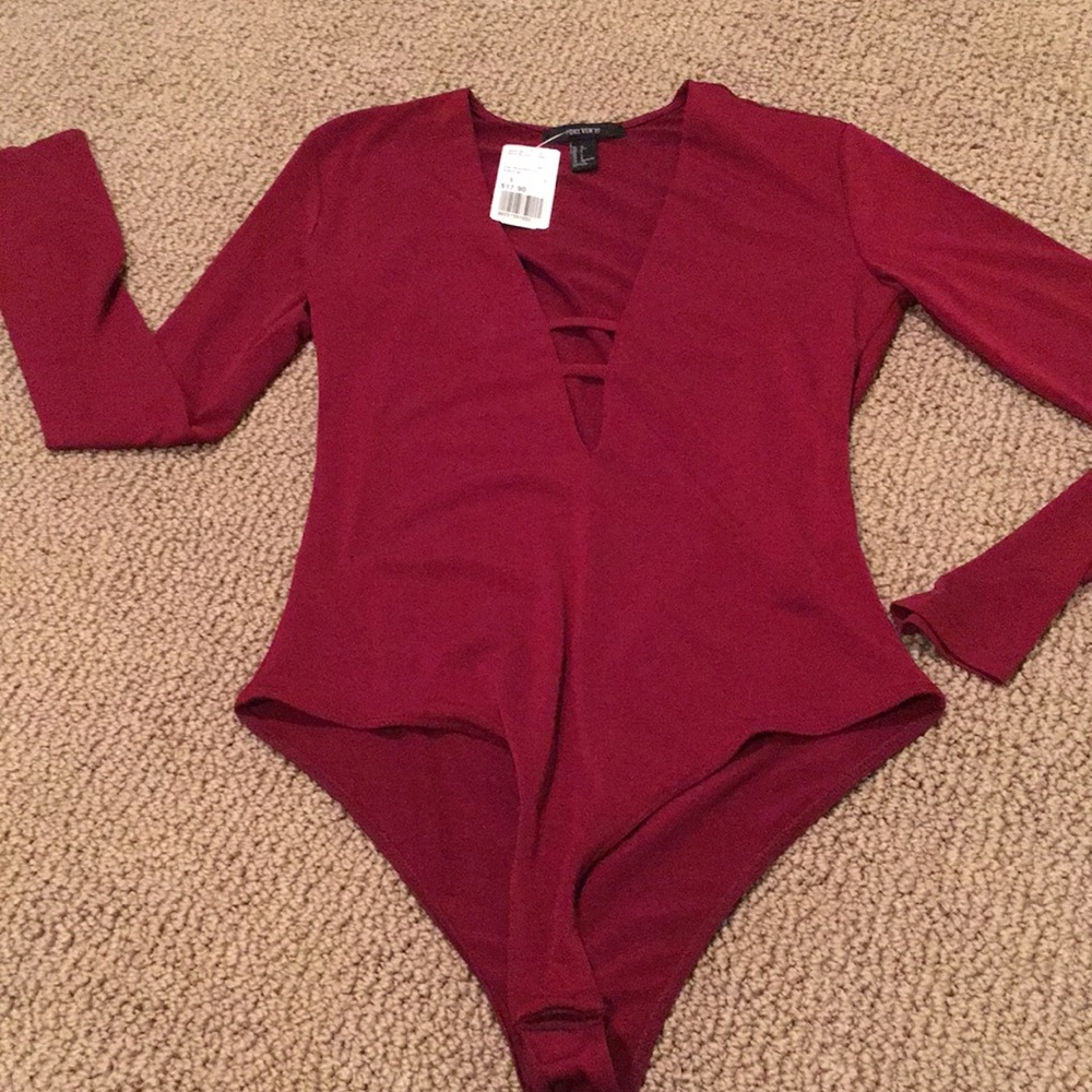 Forever 21 knit bodysuit